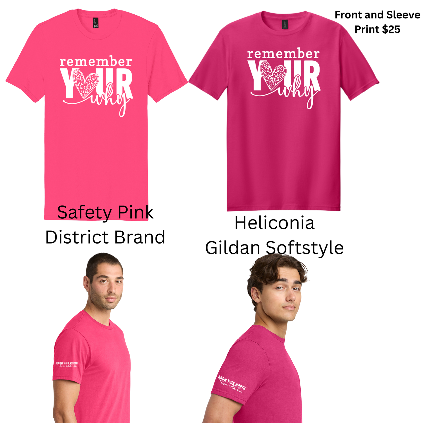 Remember Your Why Short Sleeve