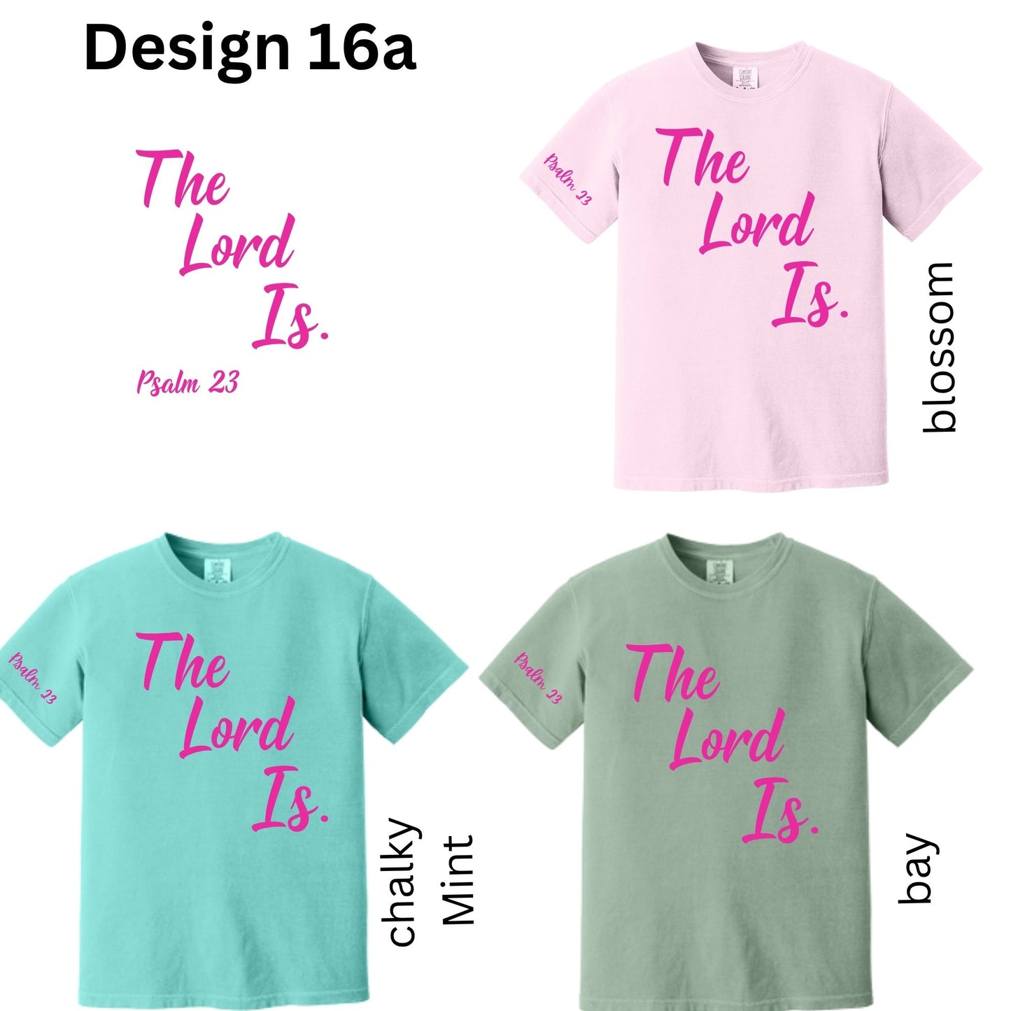 Custom The Lord Is. shirts