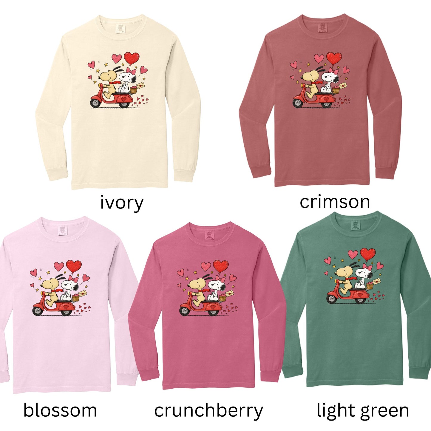 Valentine Long Sleeve Custom Tshirt