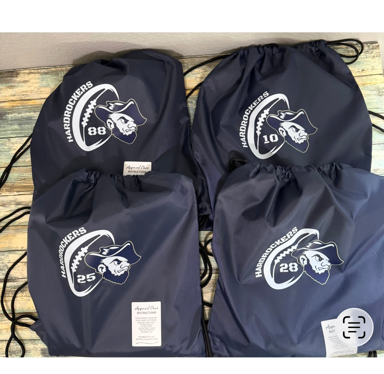 Custom cinch bags RM