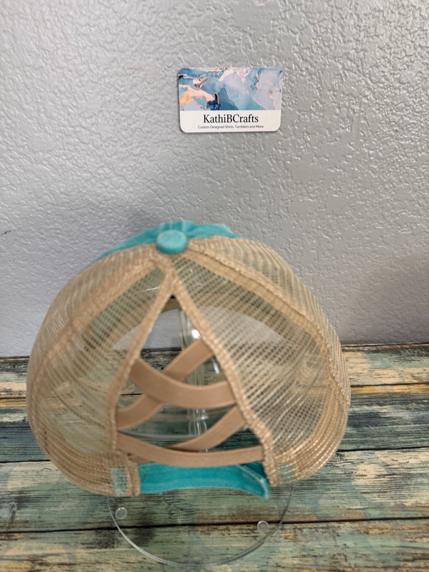 One Tequila Two Tequila Teal Baseball Hat - One of a Kind