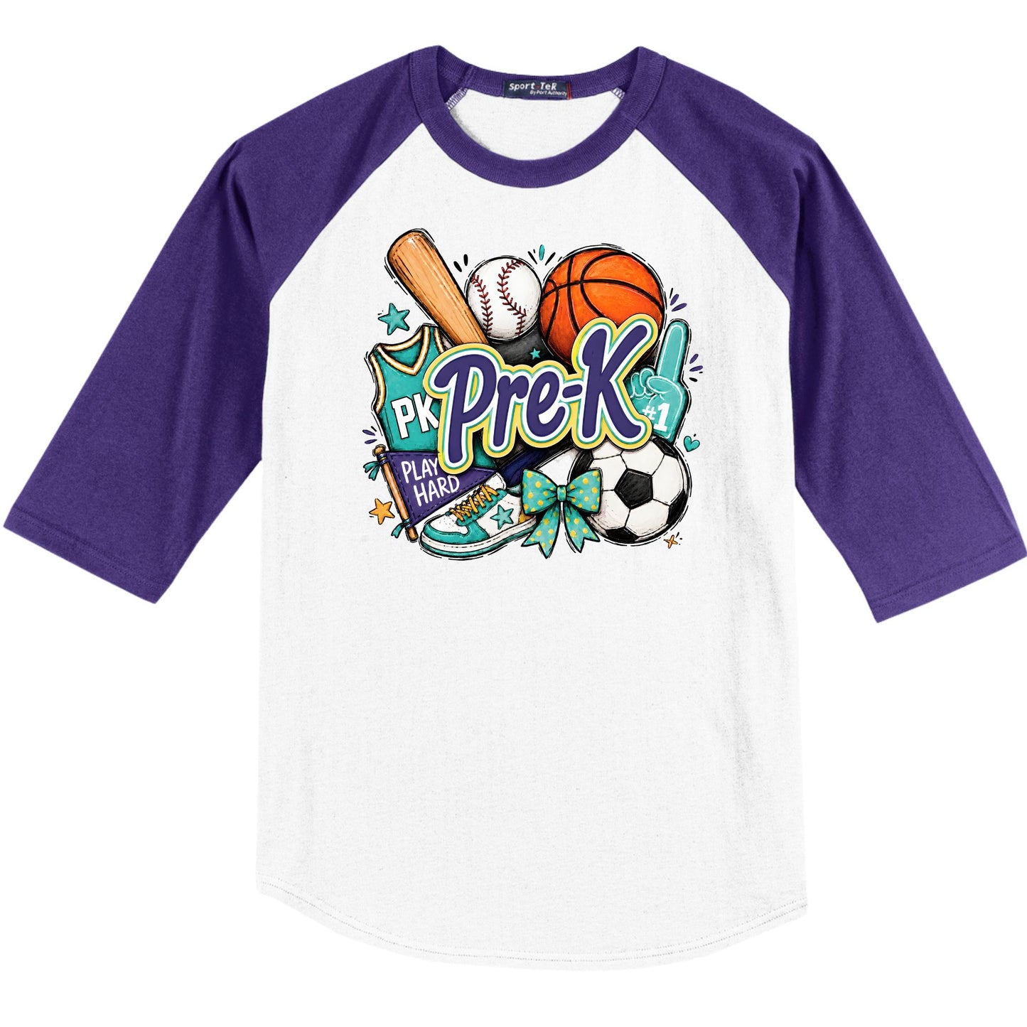 Pre-K Play Hard Custom Vest