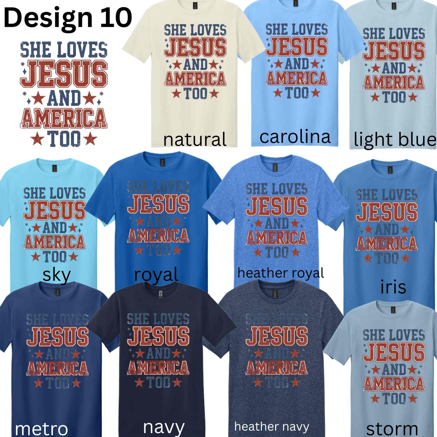 She loves Jesus and America Too