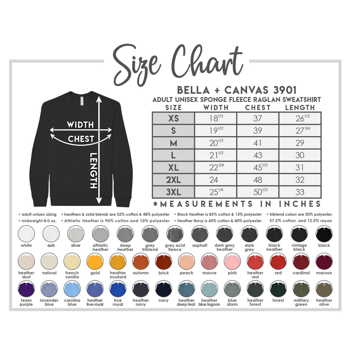 NorTex Bella Canvas Sponge Fleece Sweatshirt