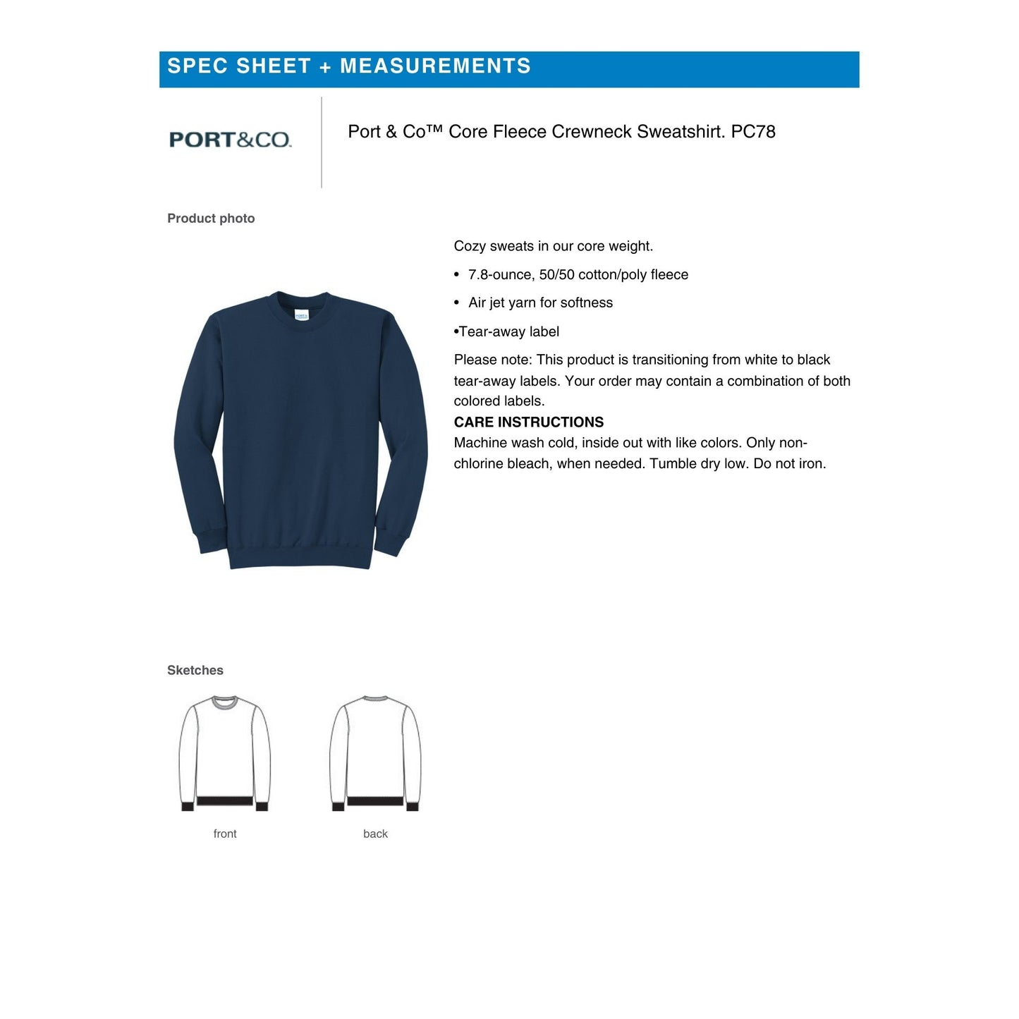 Movement Dance Company Crewneck Sweatshirt