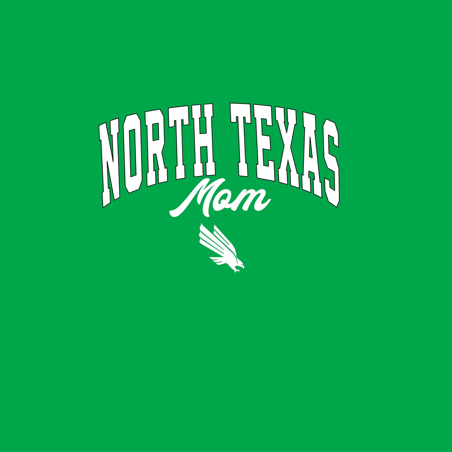 North Texas White Letters
