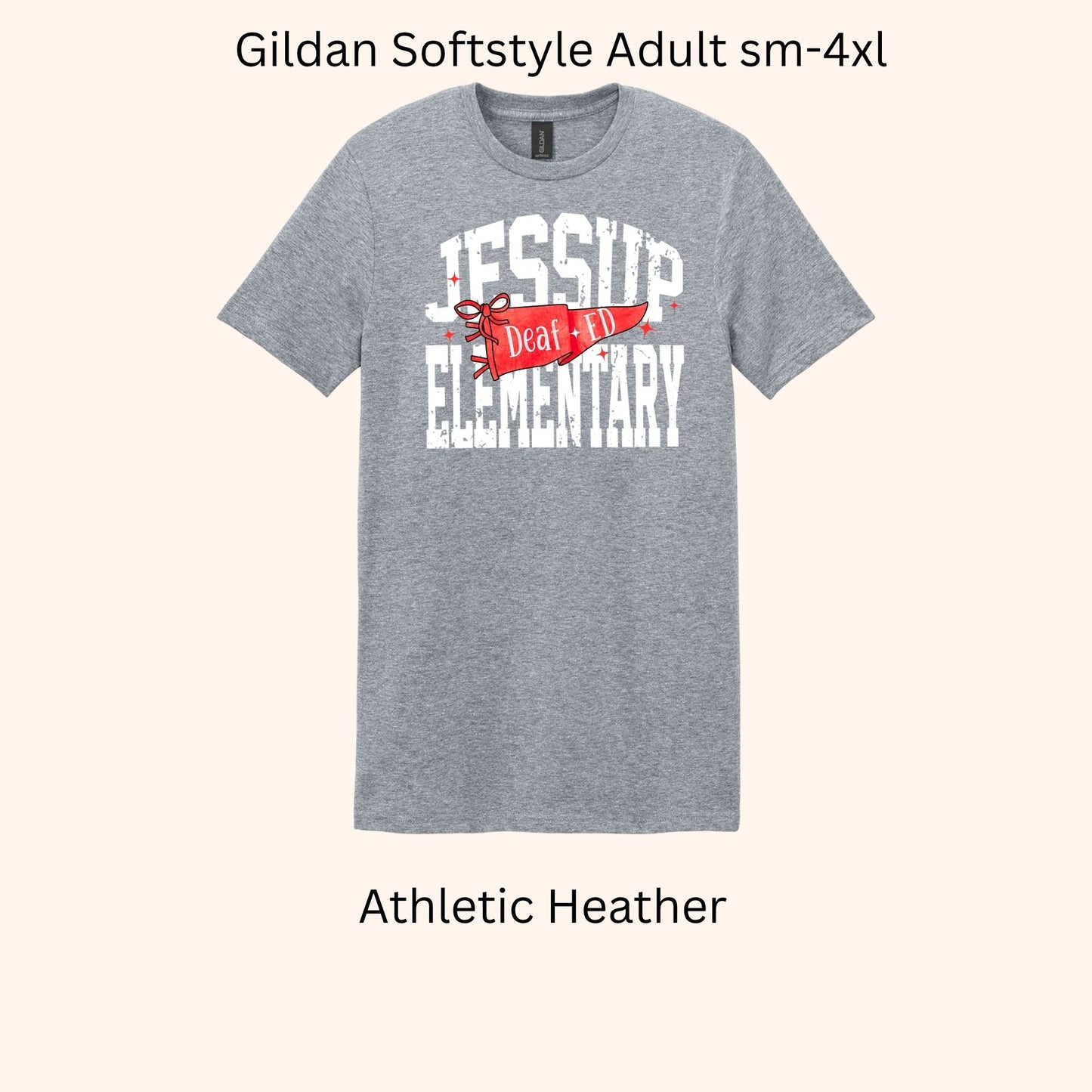 Jessup Elem. Deaf Ed 26-27 Adult Tshirt