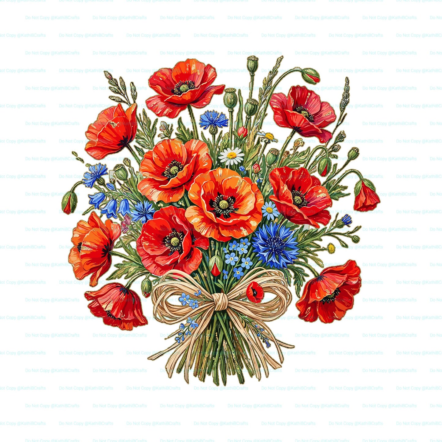 Poppy Bouquet