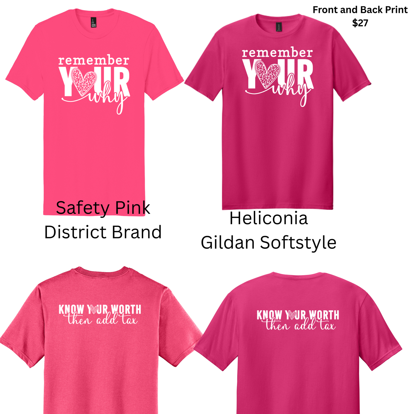 Remember Your Why Short Sleeve
