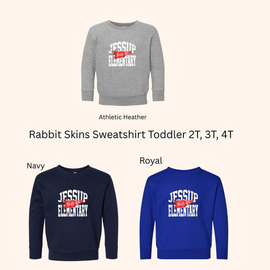 Jessup Elem. Deaf Ed 26-27 Toddler Sweatshirts