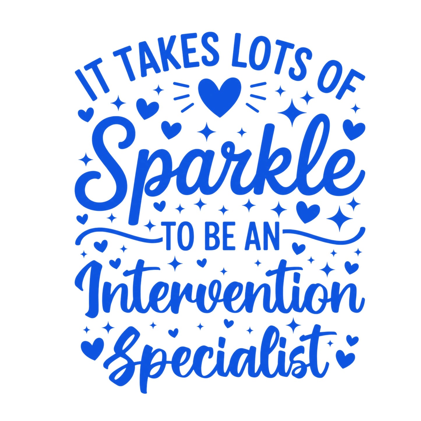 Sparkle Royal Blue Glitter Vinyl