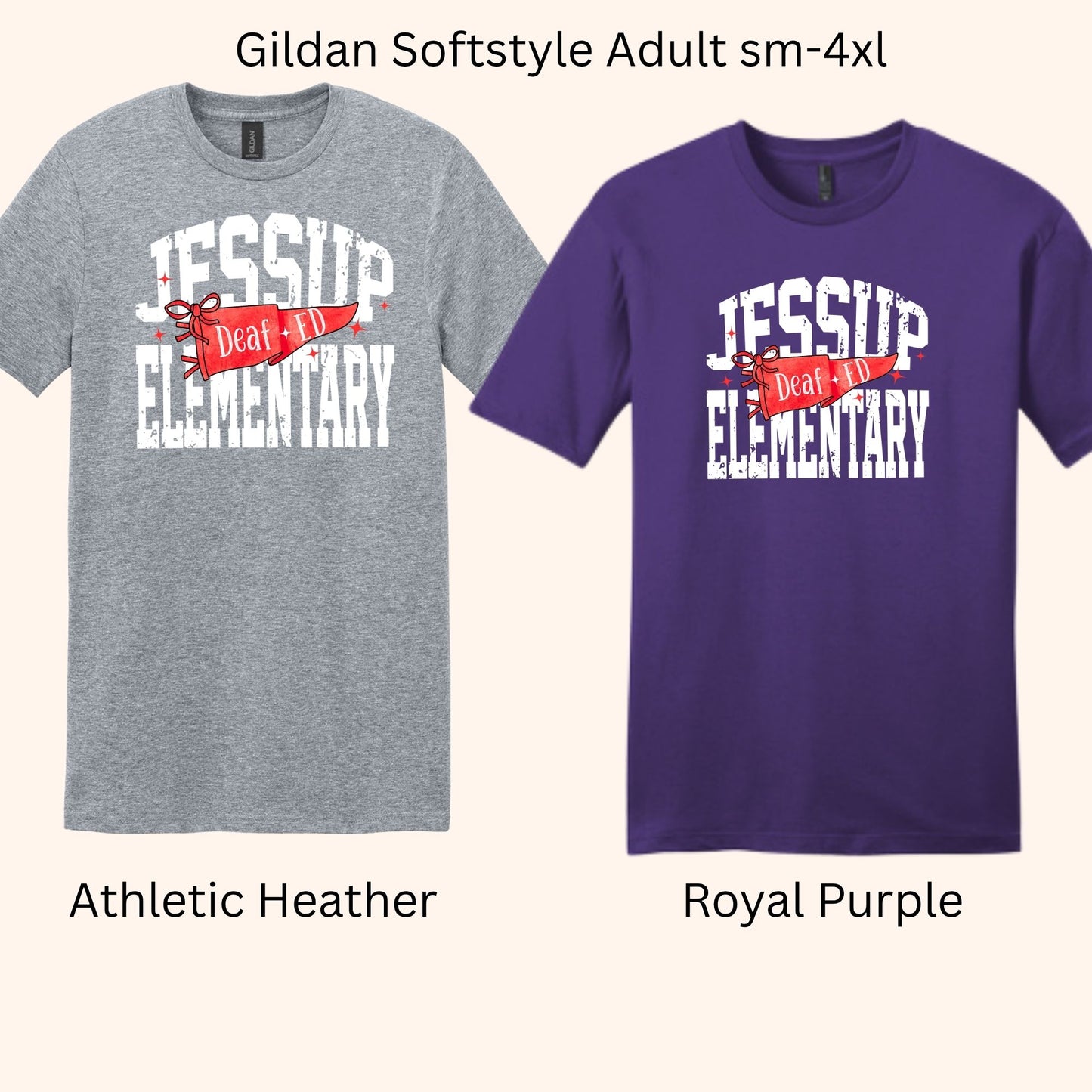 Jessup Elem. Deaf Ed 26-27 Adult Tshirt