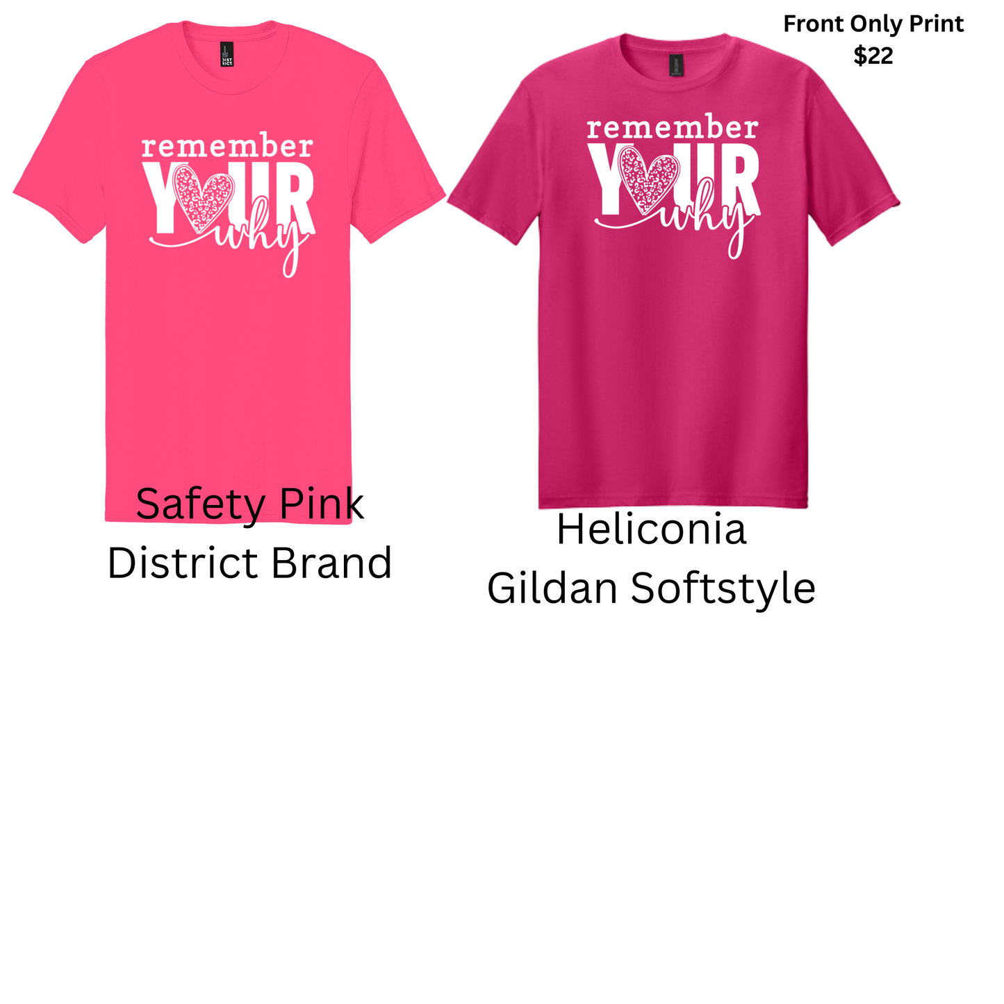 Remember Your Why Short Sleeve