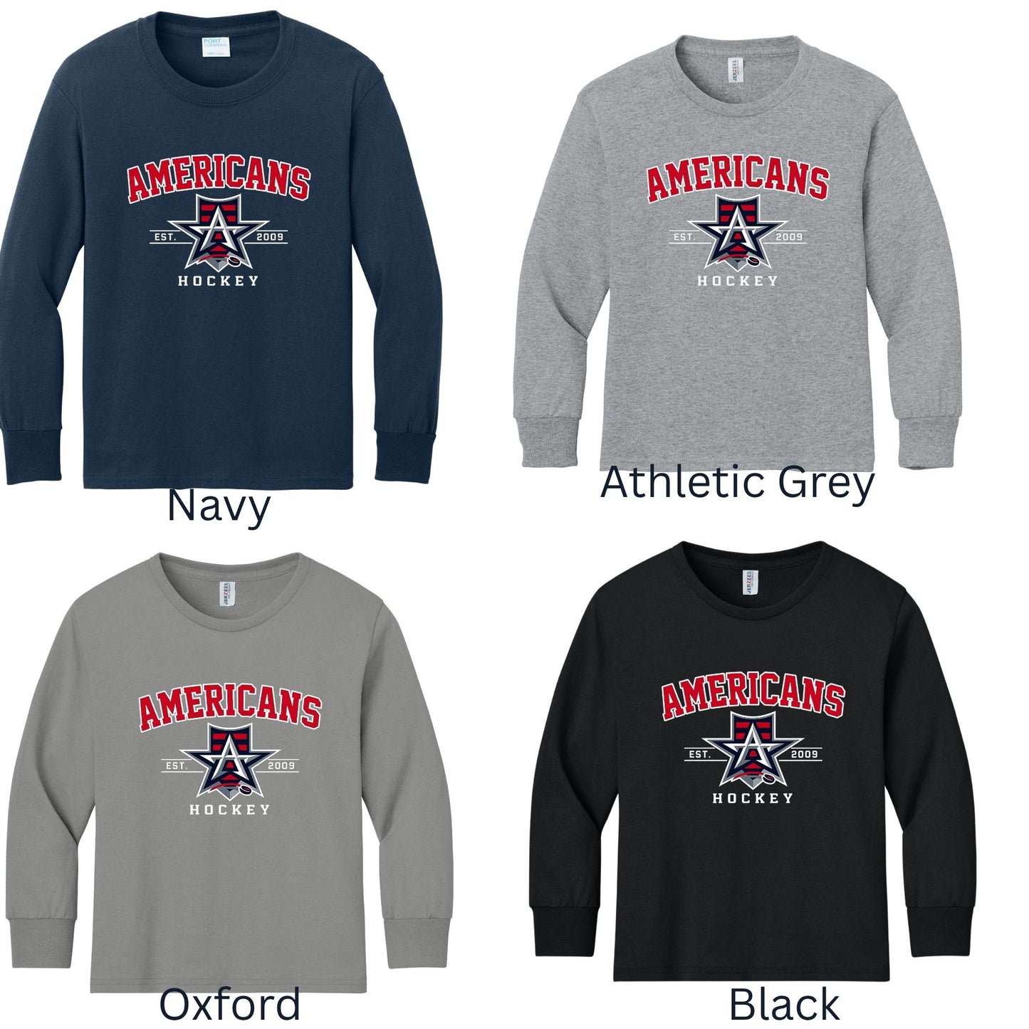 Youth Long Sleeve Allen Hockey Tshirt