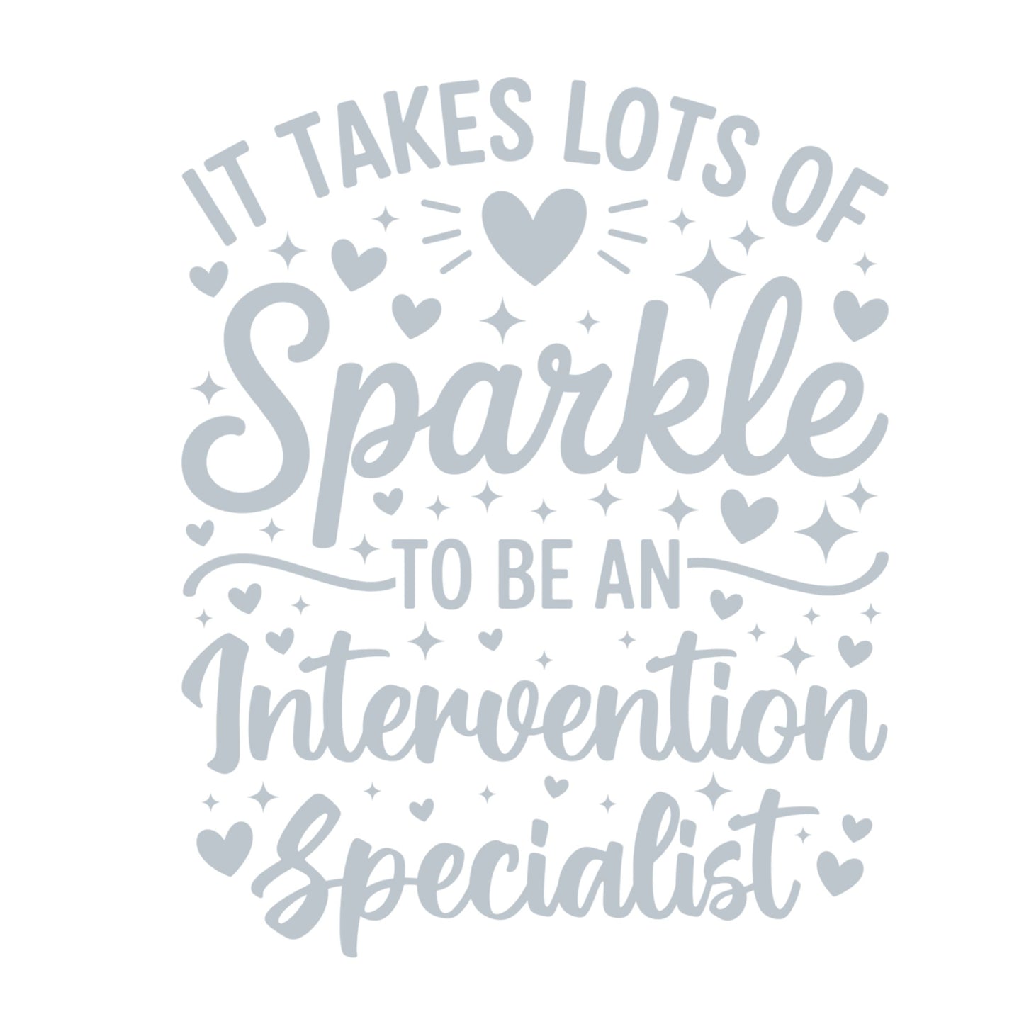 Sparkle Silver Glitter Vinyl