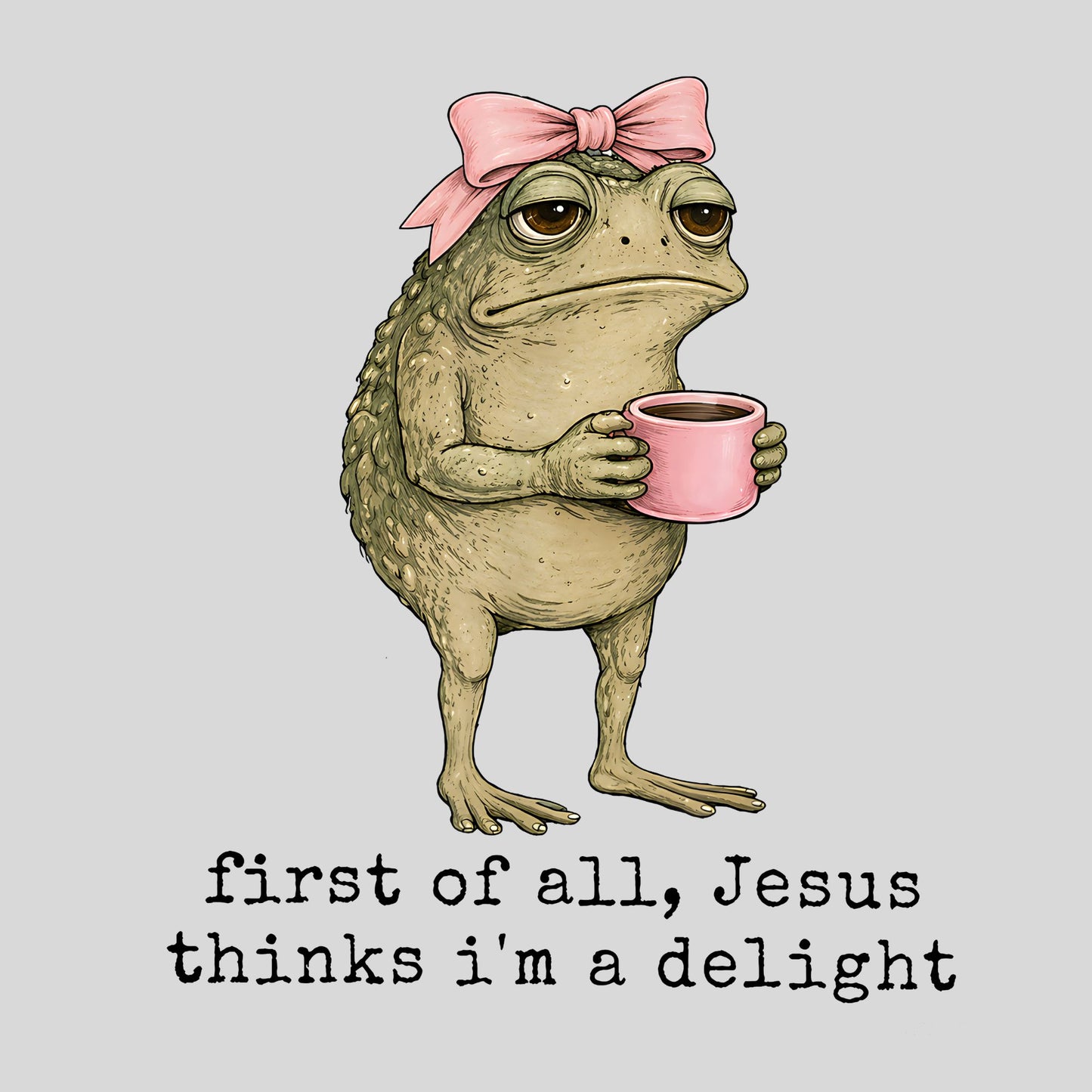 First of All, Jesus Thinks I'm a Delight Tshirt
