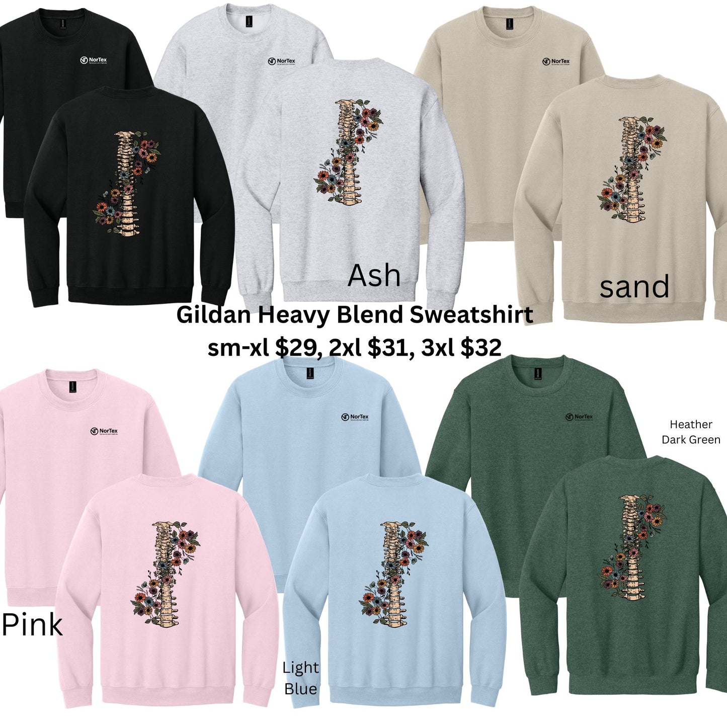 NorTex Gildan Heavy Blend Sweatshirt