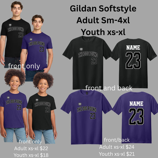 DP Short Sleeve Tshirt Gildan Softstyle