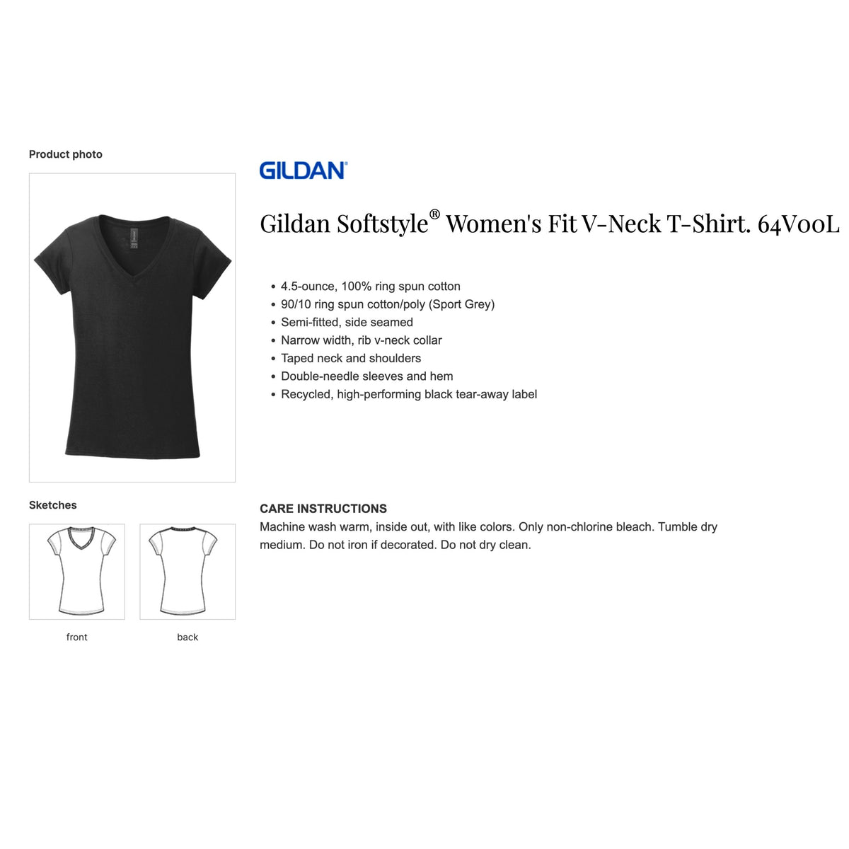 Cheatham WOMEN'S VNeck Tshirt