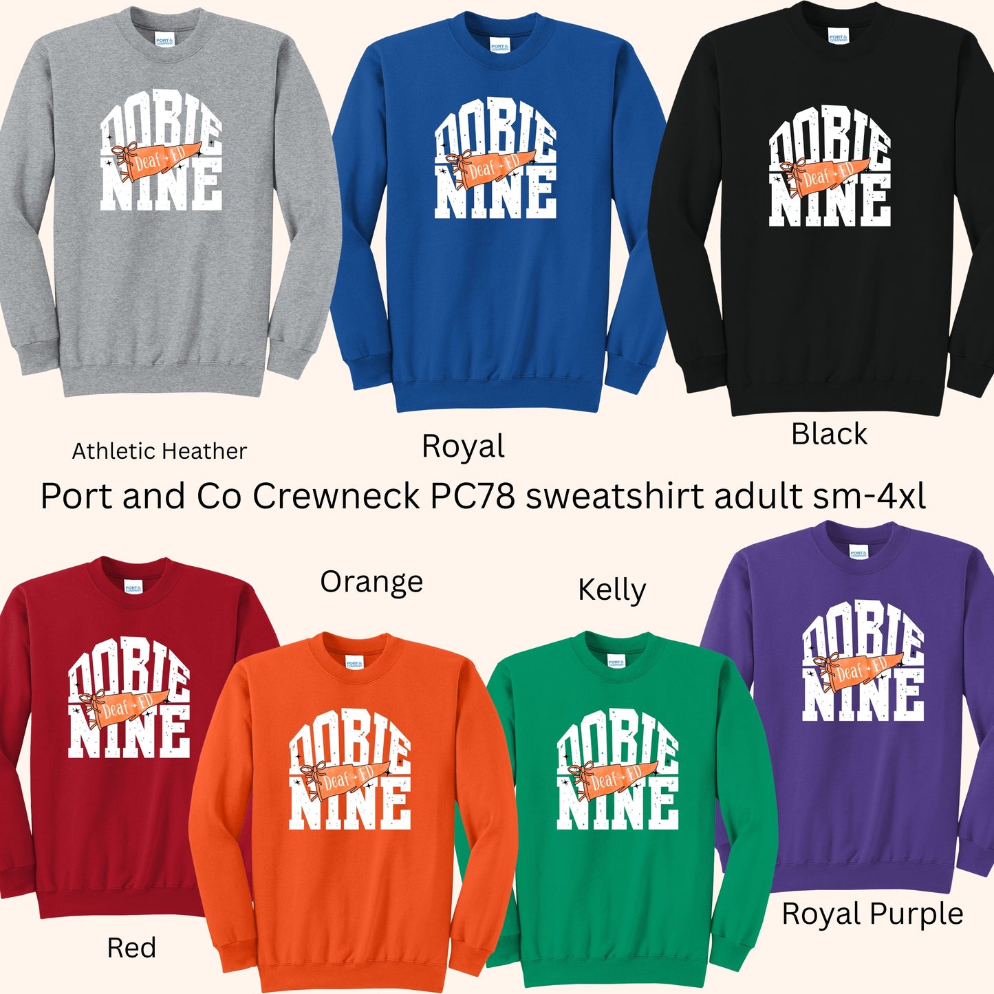 Multiple Schools Deaf Ed 26-27 Adult Sweatshirt