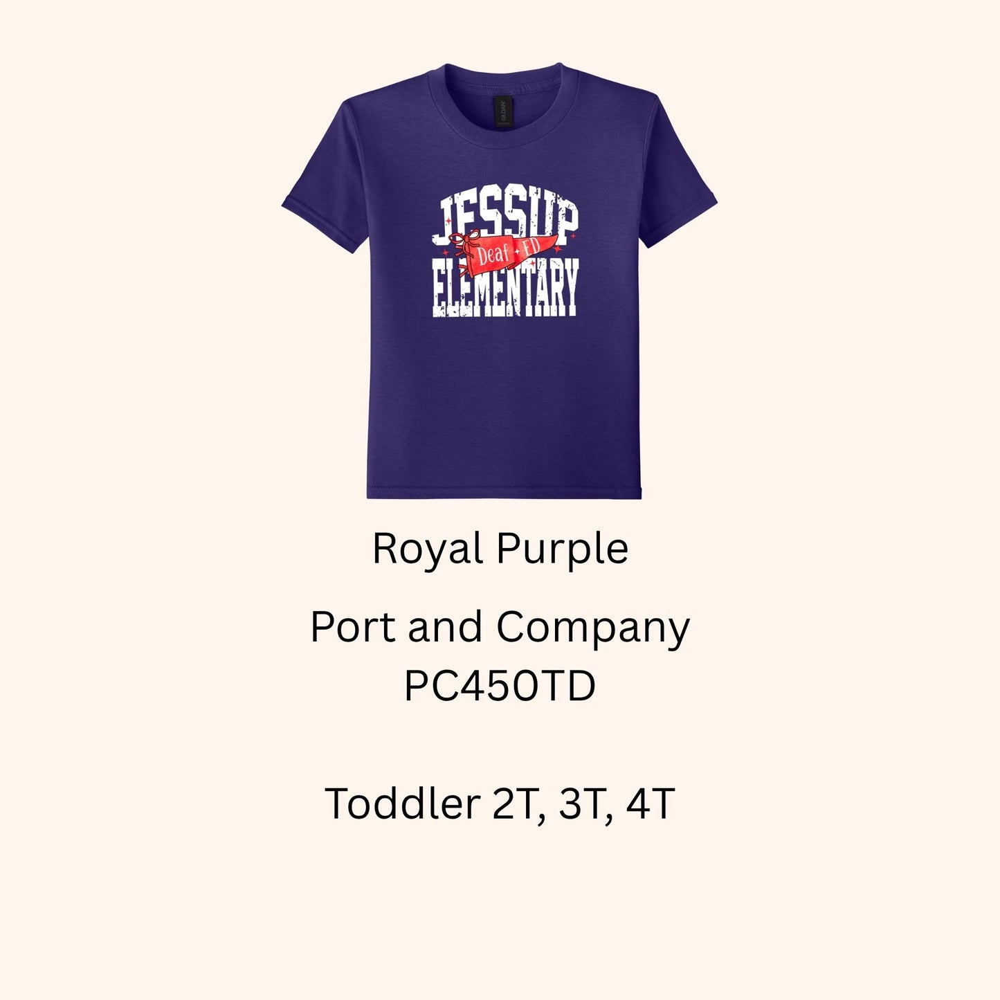 Jessup Elem. Deaf Ed 26-27 Toddler and Youth Tshirts