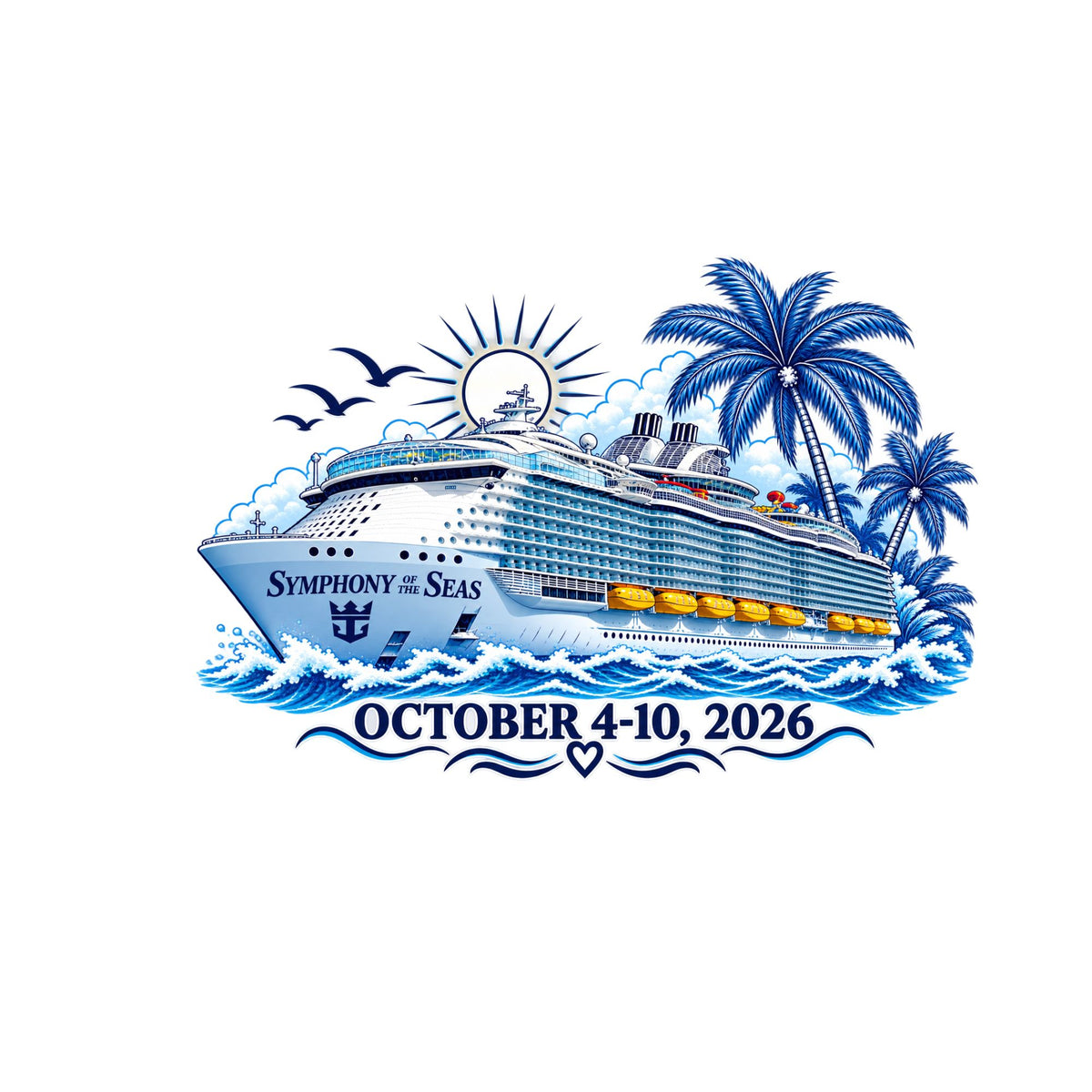 Symphony of the Seas Ports Oct 4-10, 2026