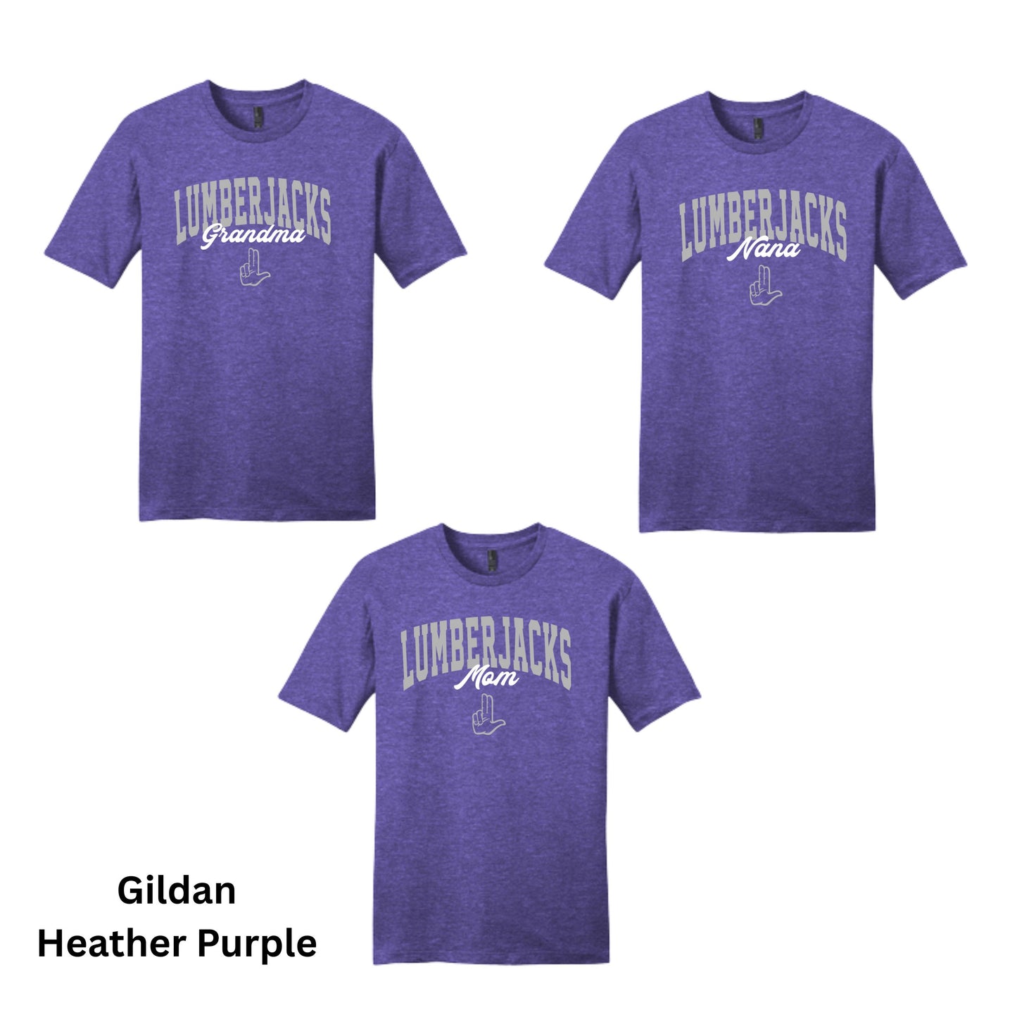 Lumberjacks Mom, Grandma, Nana Shirts