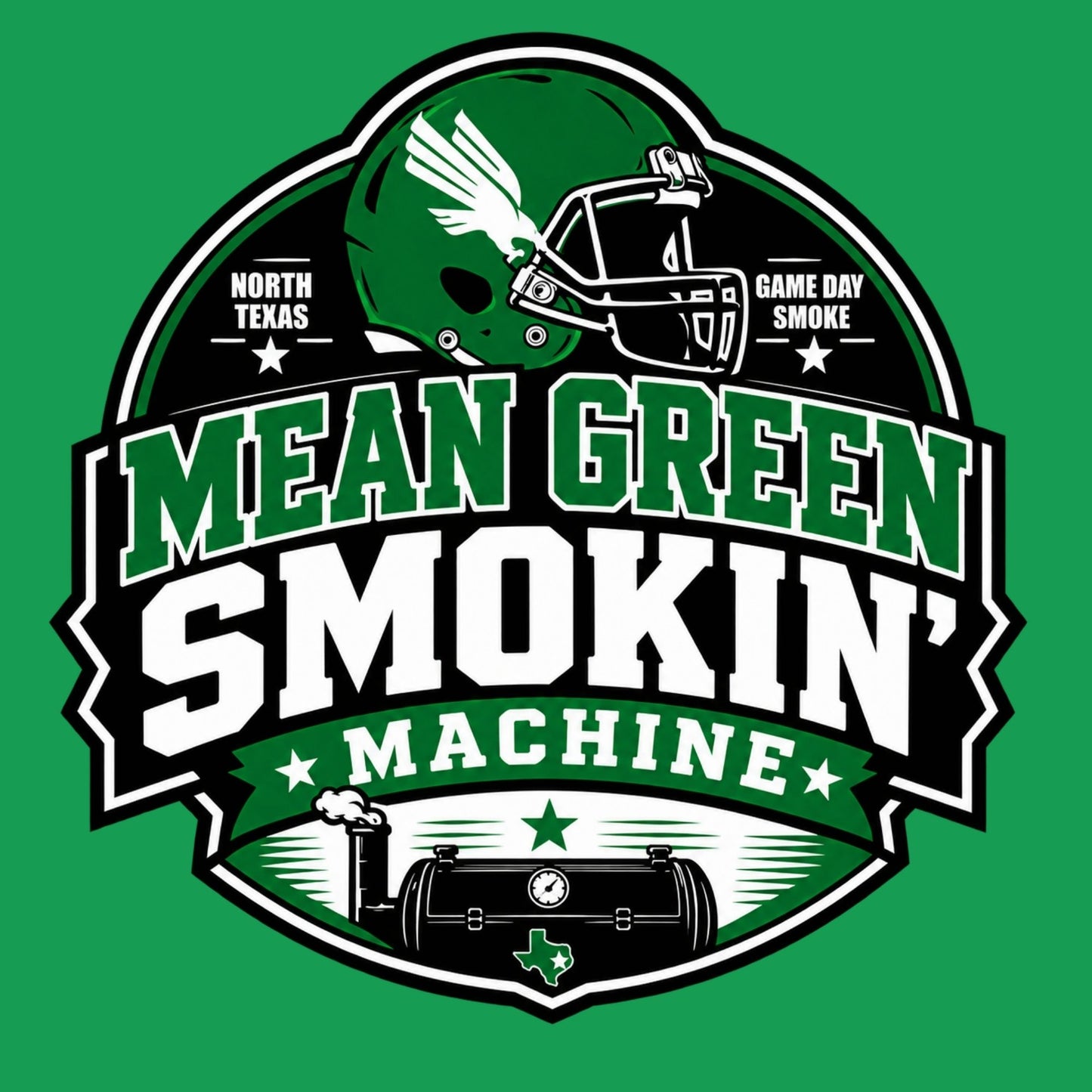 Personalized Mean Green Smokin Machine Women's Short Sleeve
