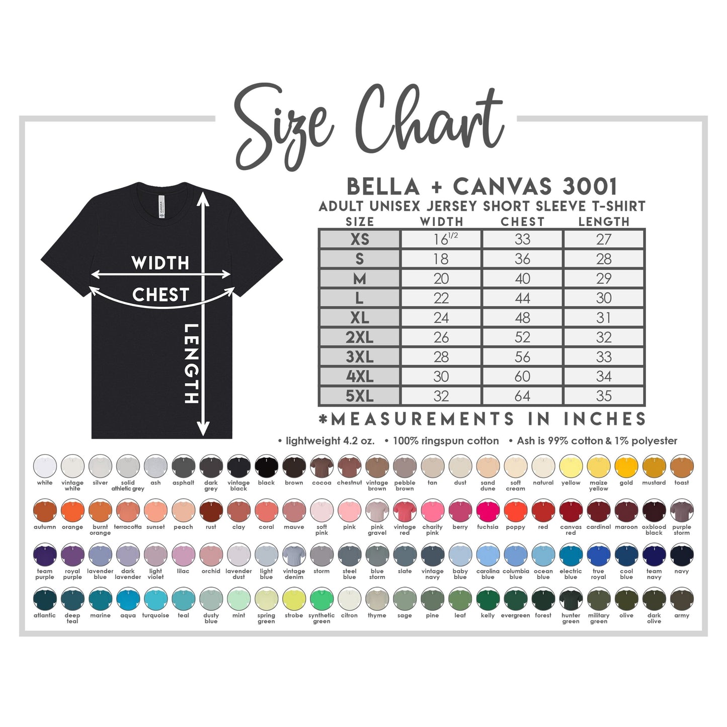 Bella Canvas Short Sleeve Crewneck