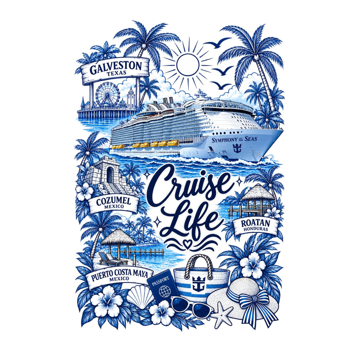 Symphony of the Seas Ports Oct 4-10, 2026