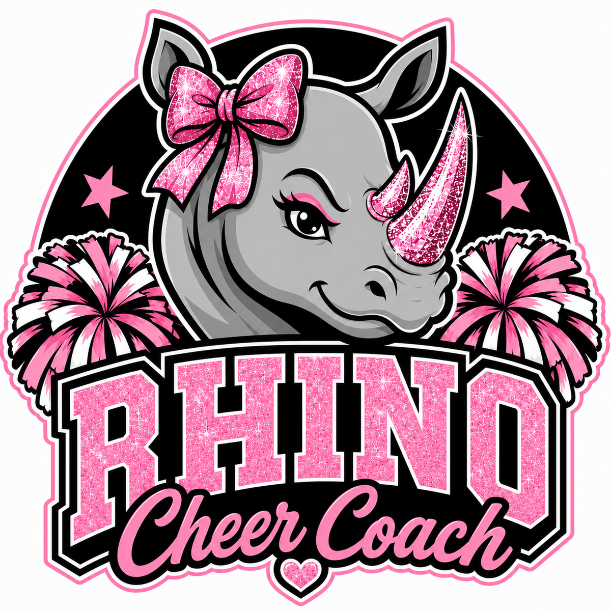 Rhino Cheer Coach Shirts