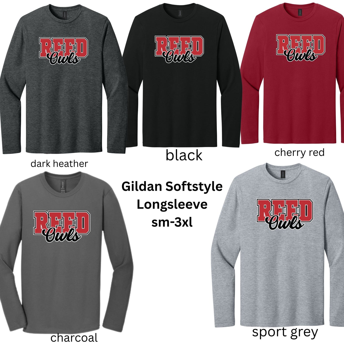 Reed Gildan Long Sleeve Tshirt