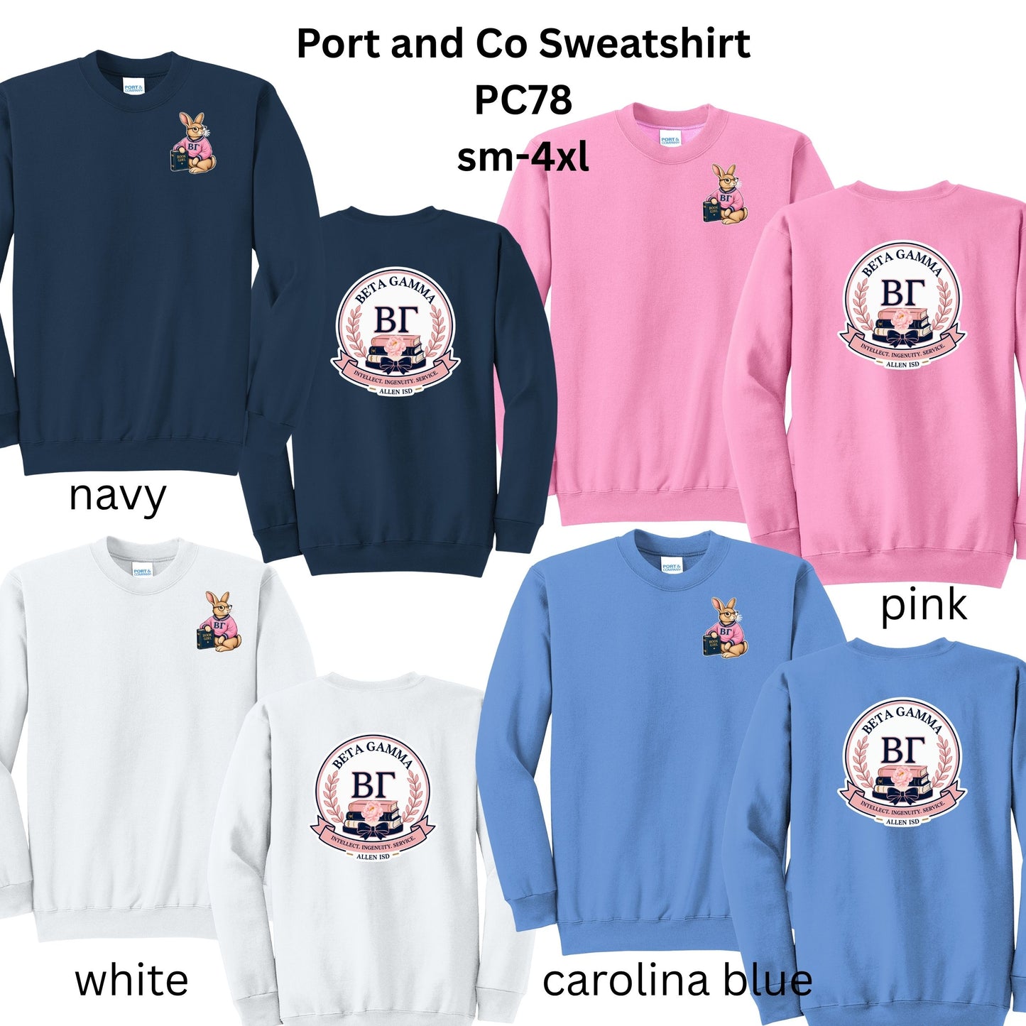 Crewneck Sweatshirt Port and Company