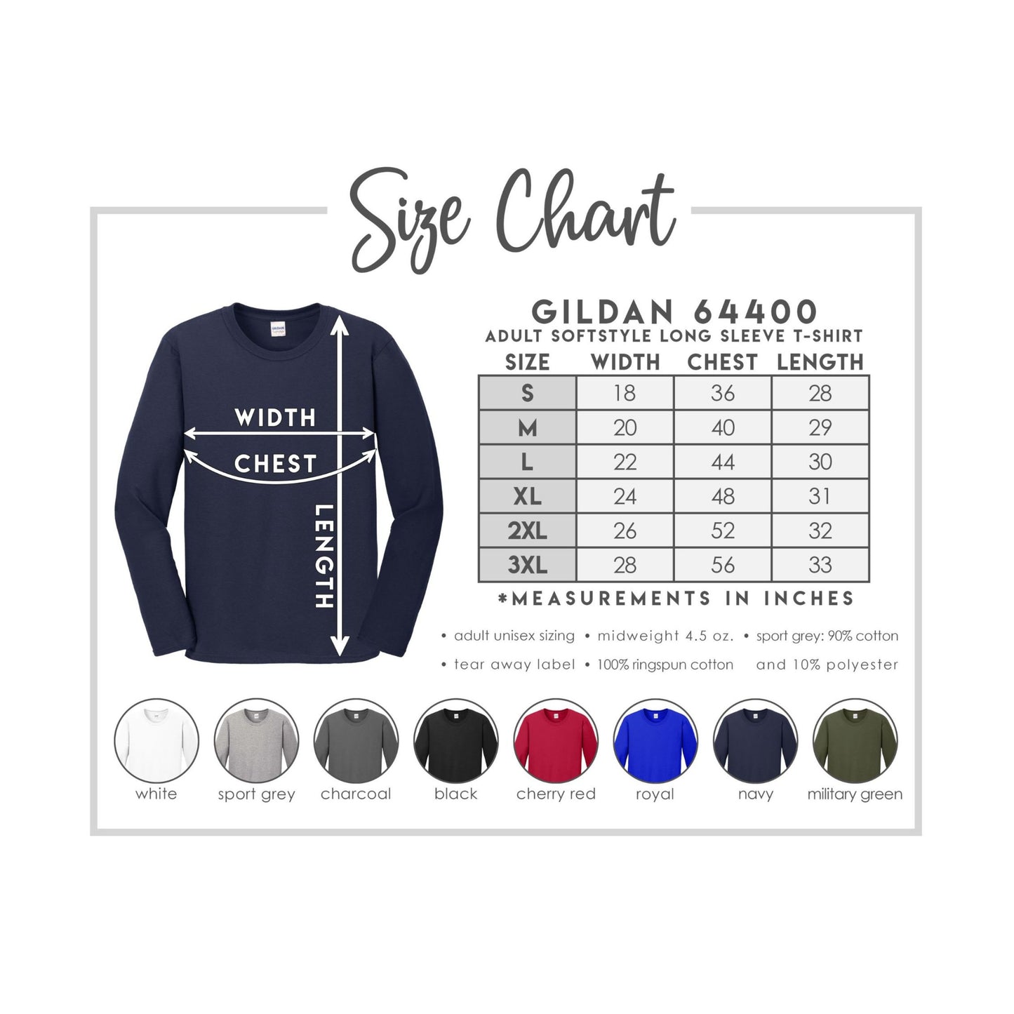 Reed Gildan Long Sleeve Tshirt