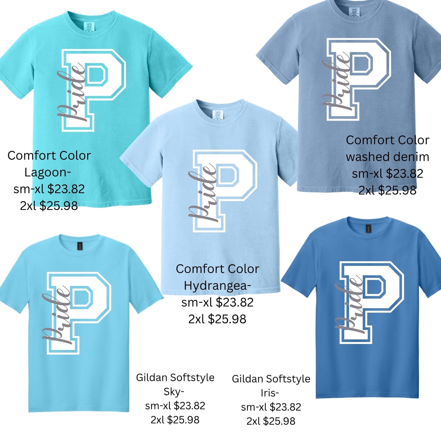 Blue Short Sleeve AISD School Pride