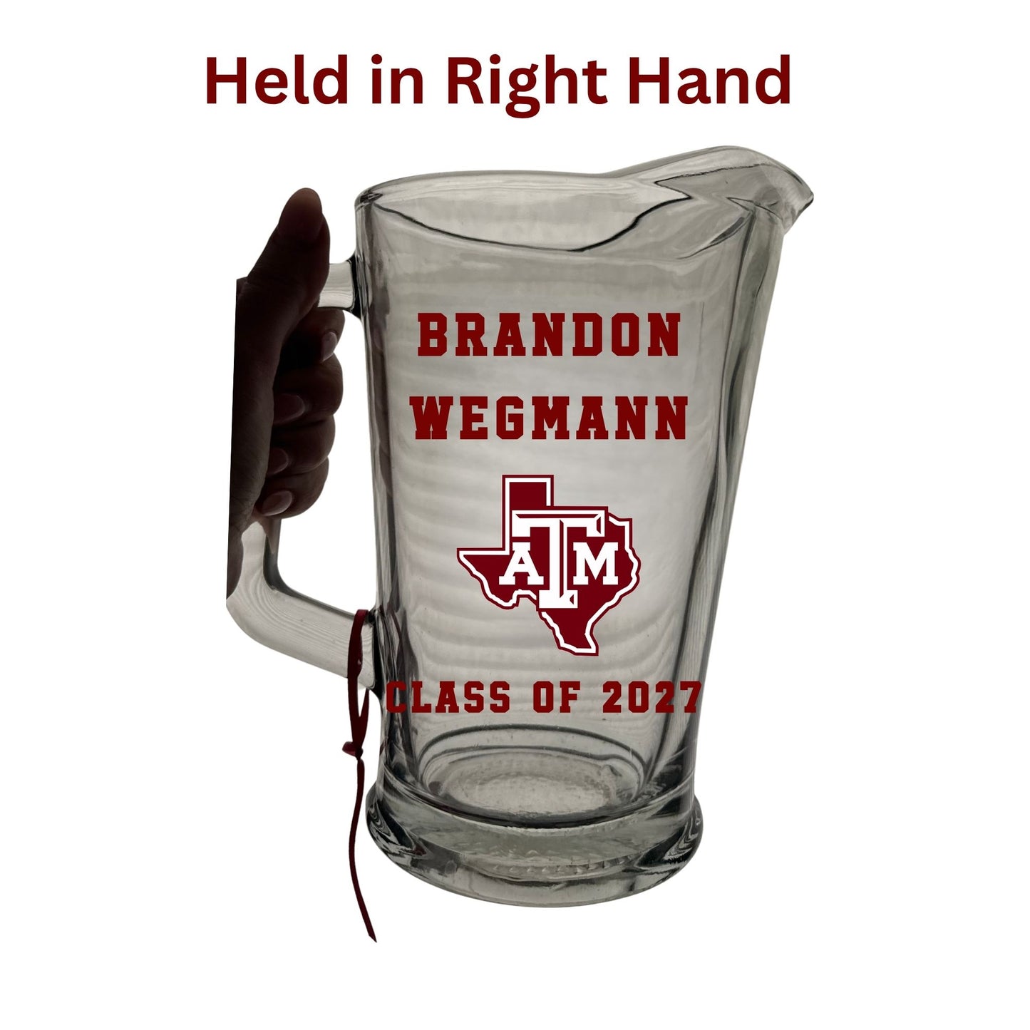 Personalized Dunking Pitcher