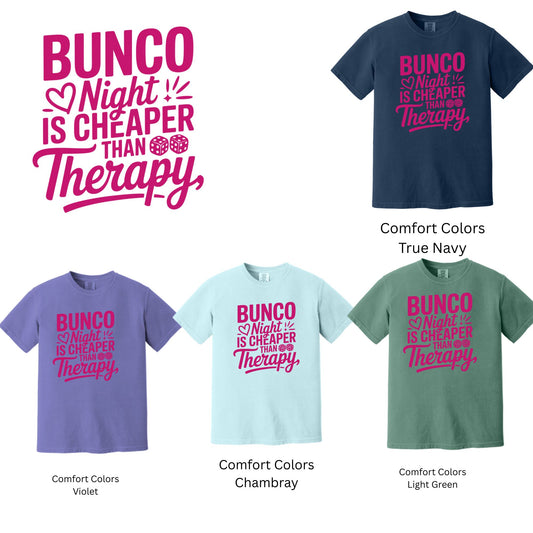 Bunco Night is Cheaper than Therapy