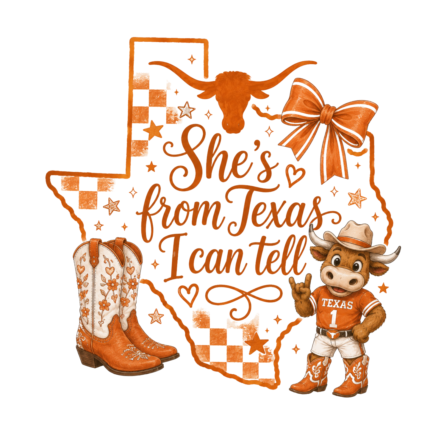 She's from Texas Longhorns Version