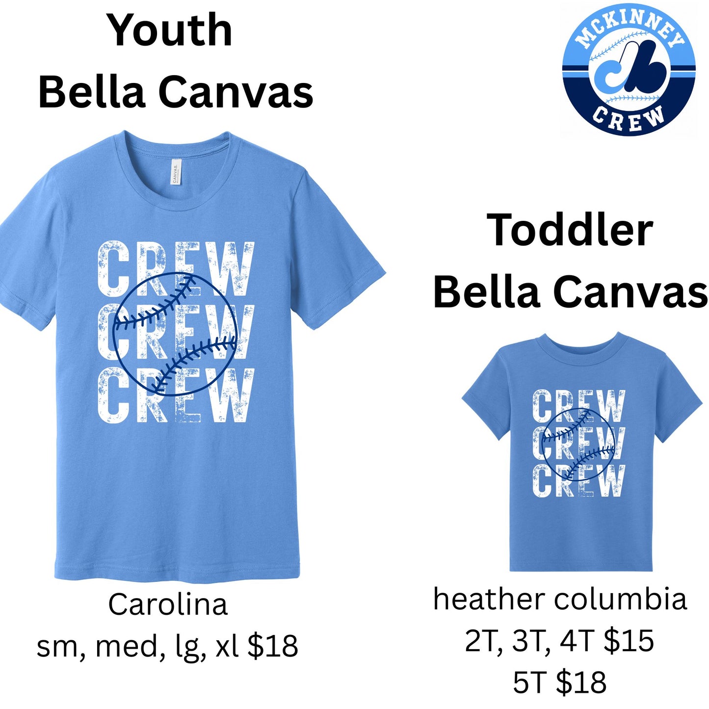 Youth and Toddler Crew Shirt