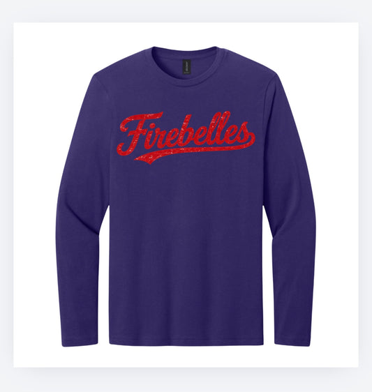 Firebelles Adult front only long sleeve