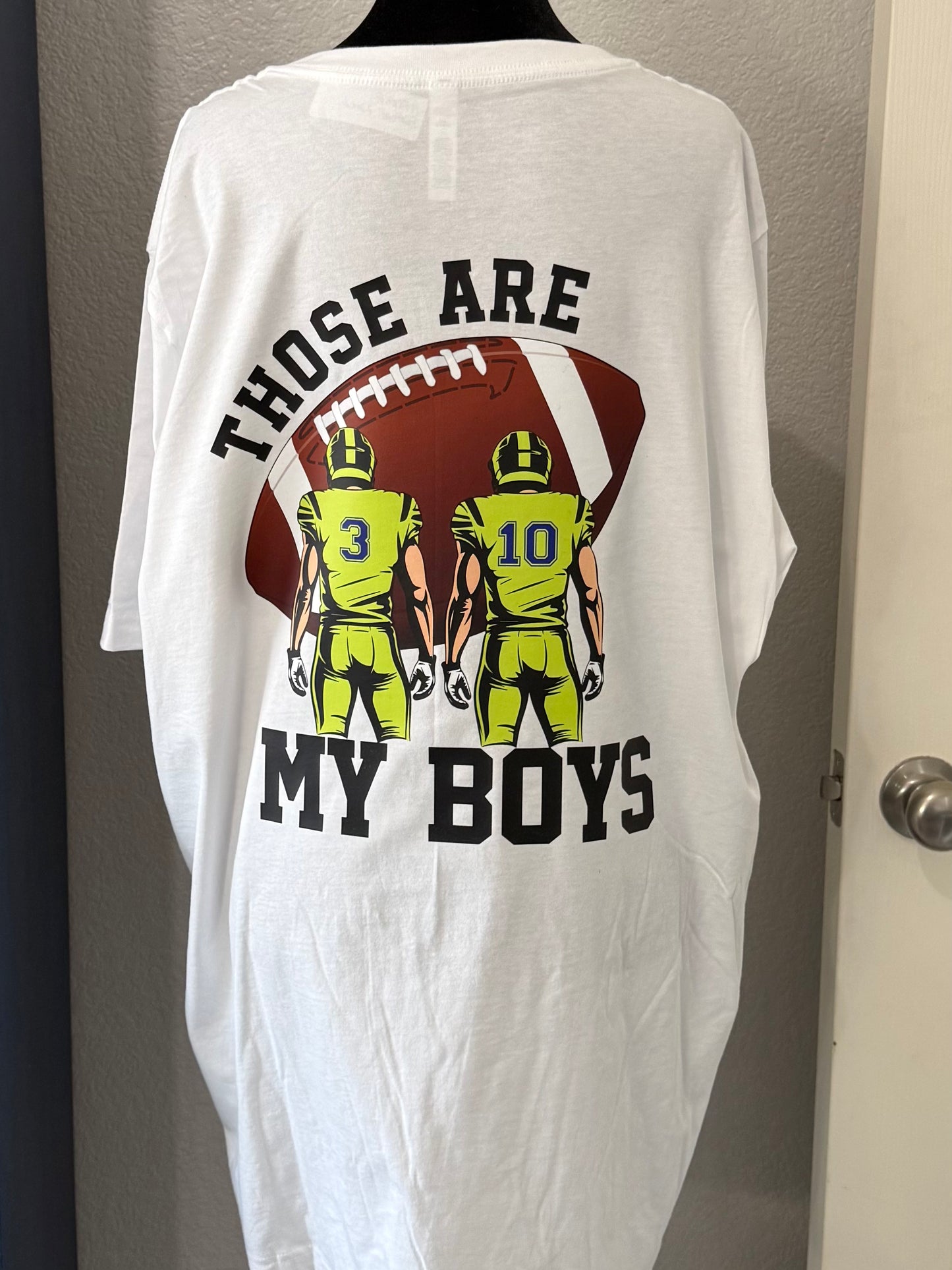 Anna football those are my boys