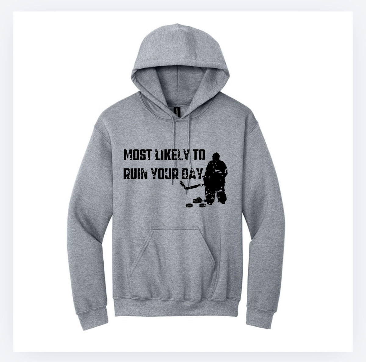 Personalized goalie Hoodie