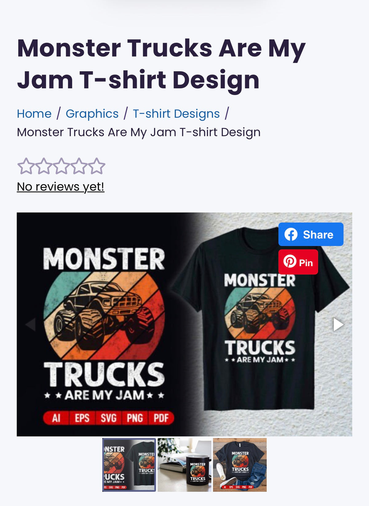 Custom Monster Truck Youth AR