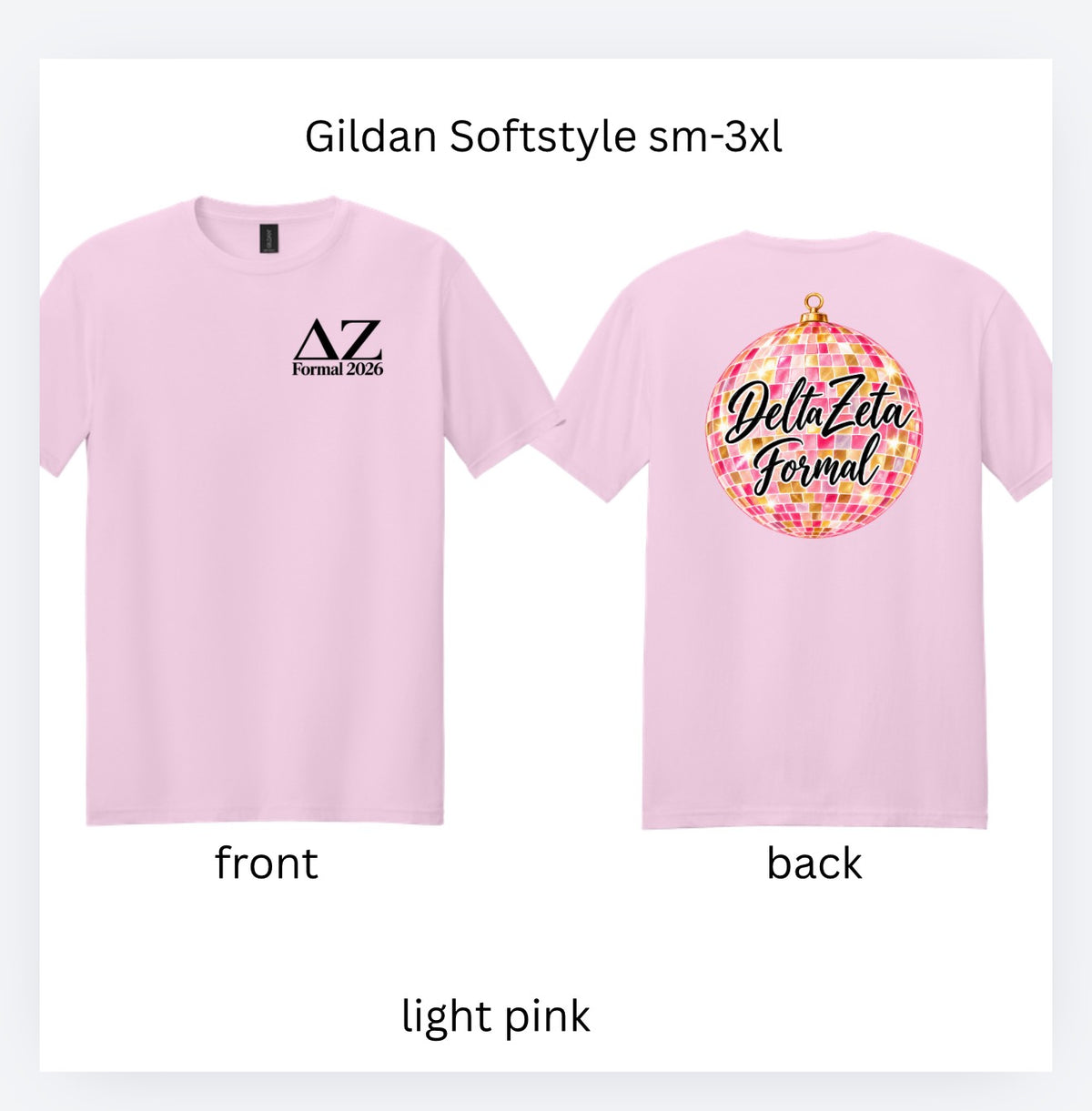 DZ Formal Tshirt 2026