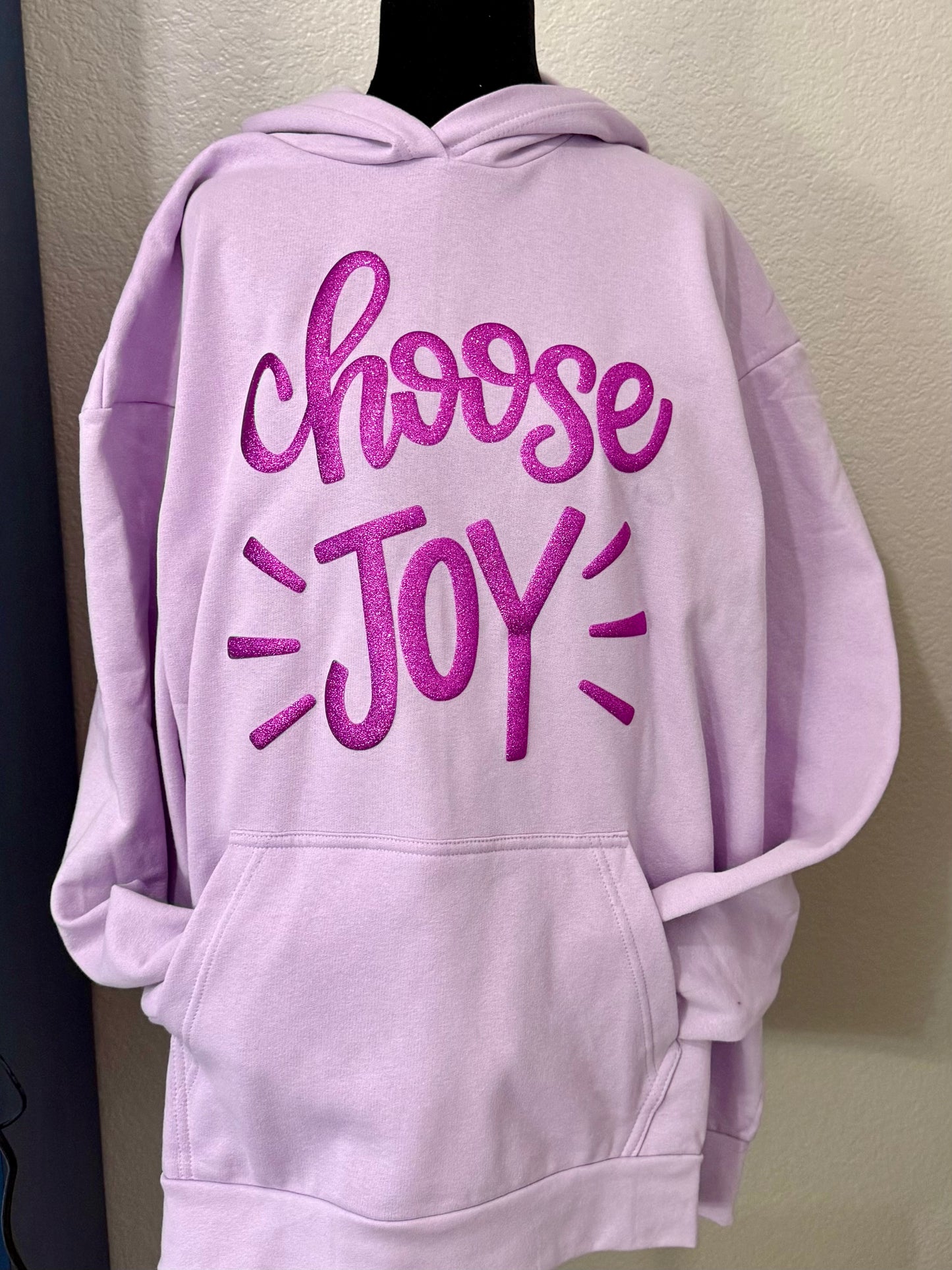 Choose Joy Purple Hoodie