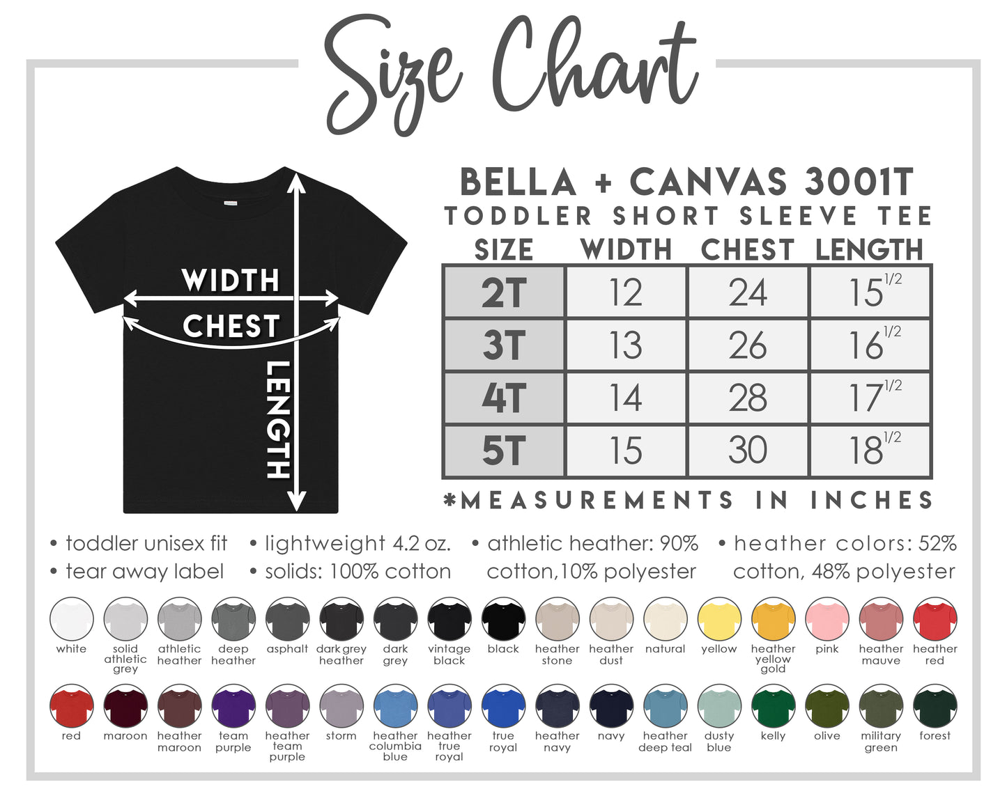 Youth and Toddler Crew Shirt