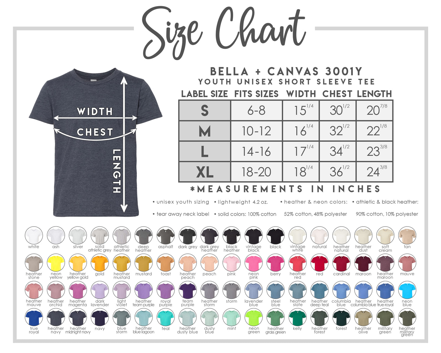 Youth and Toddler Crew Shirt