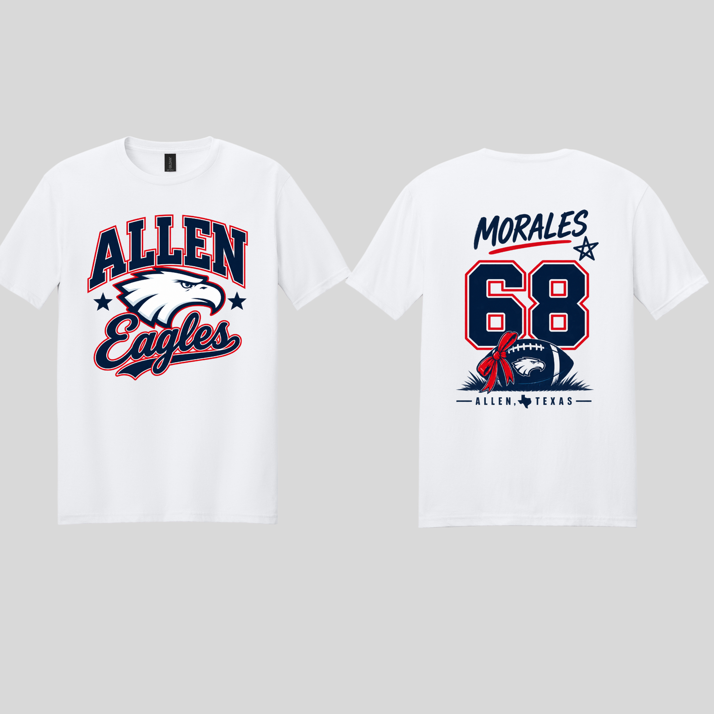 Custom football and soccer LH