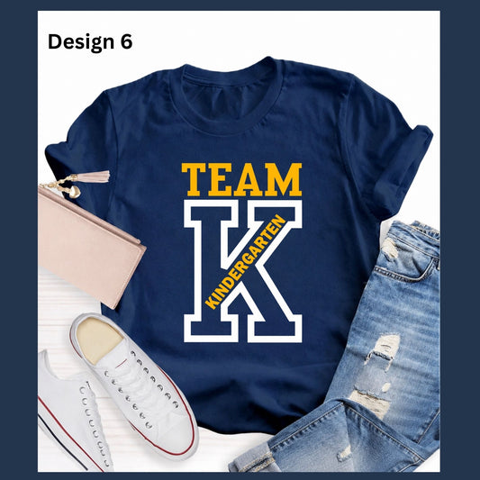 Team Kindergarten shirts