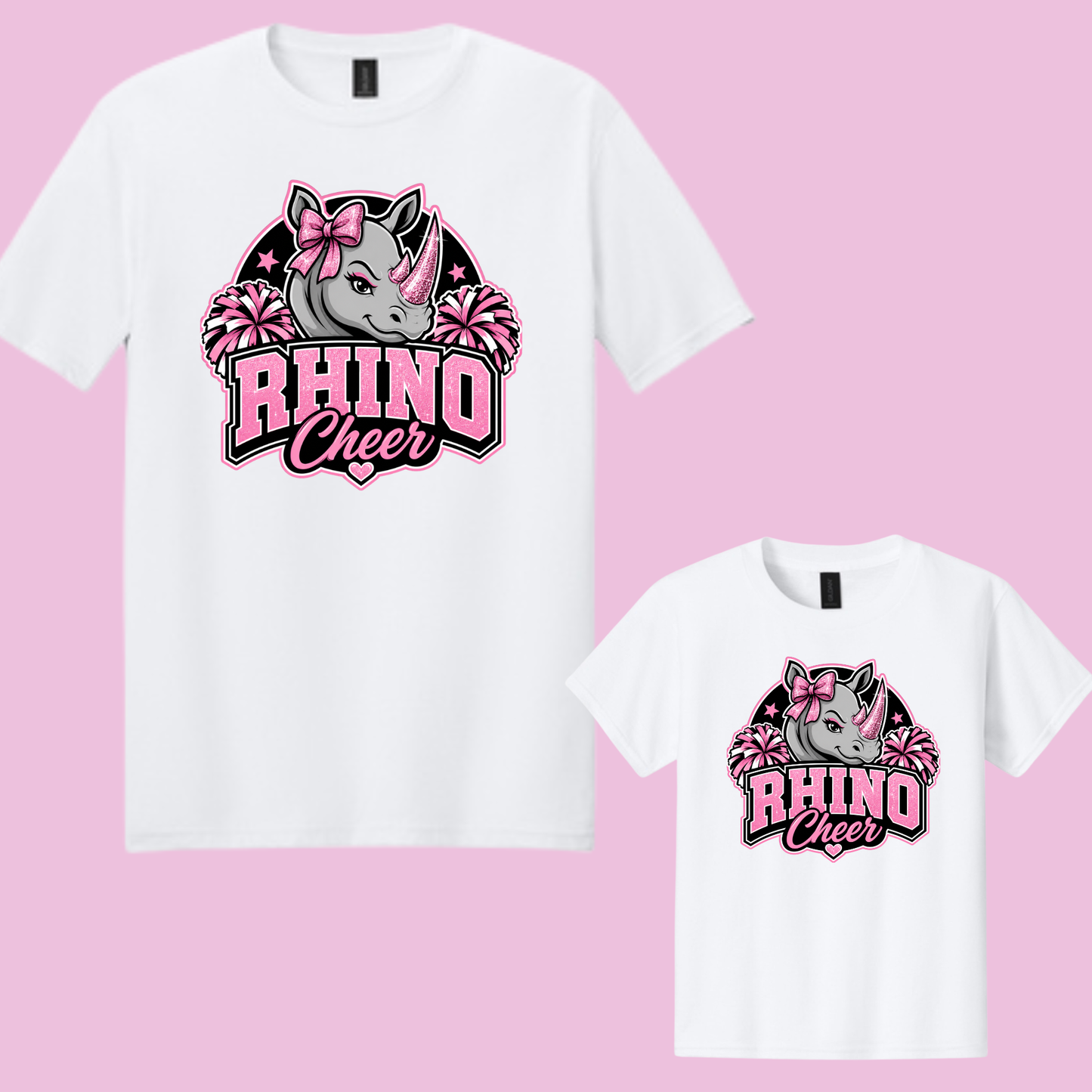 Rhino Cheer Shirts